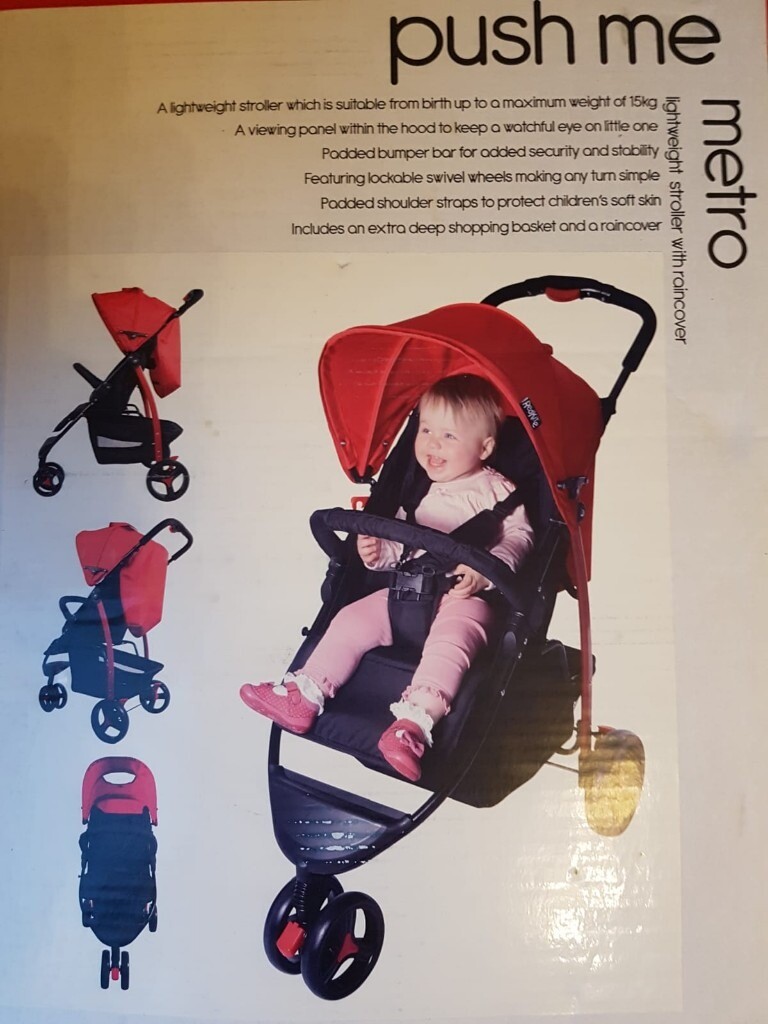 push me cube stroller